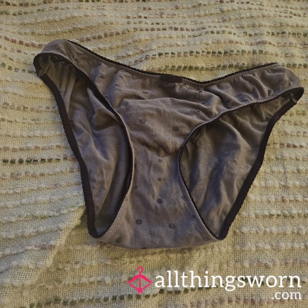 Purple Cotton Size Medium With Hols