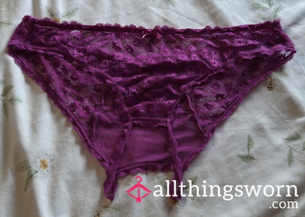 Purple Cruchless Knickers