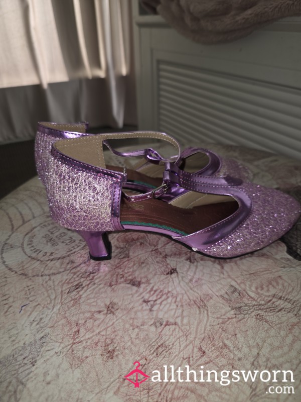 Purple Dance Shoes