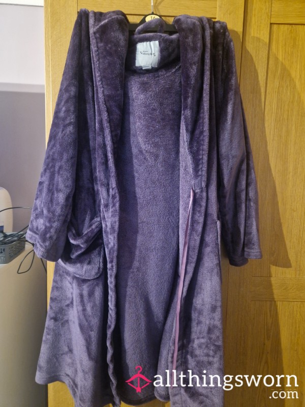 Purple Dressing Gown