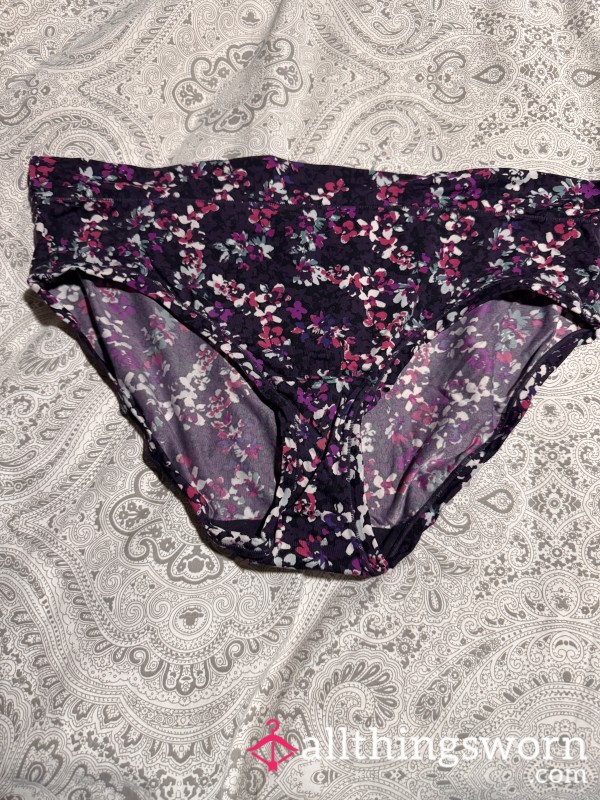 Purple Flowers Full Back