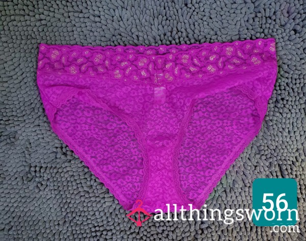 Purple Full Back Panties