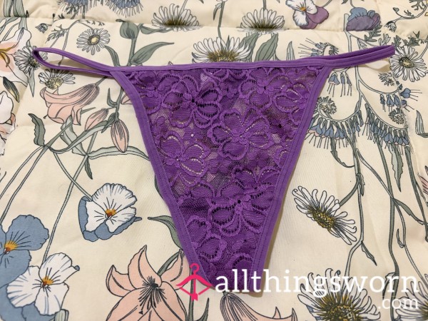 Dark Purple G-String