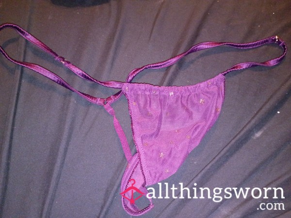 Purple G-string