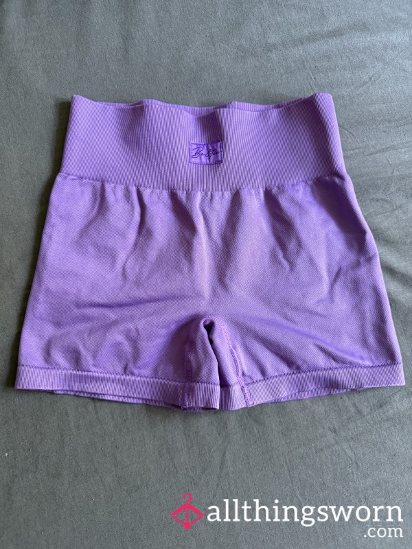 Purple Gym Shorts