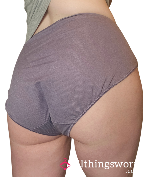 Purple Hanes Granny Panties Large