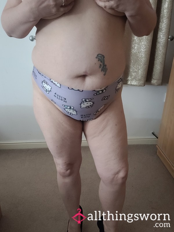 Purple Hello Kitty Knickers