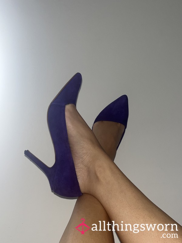 Purple Jessica Rabbit High Heels