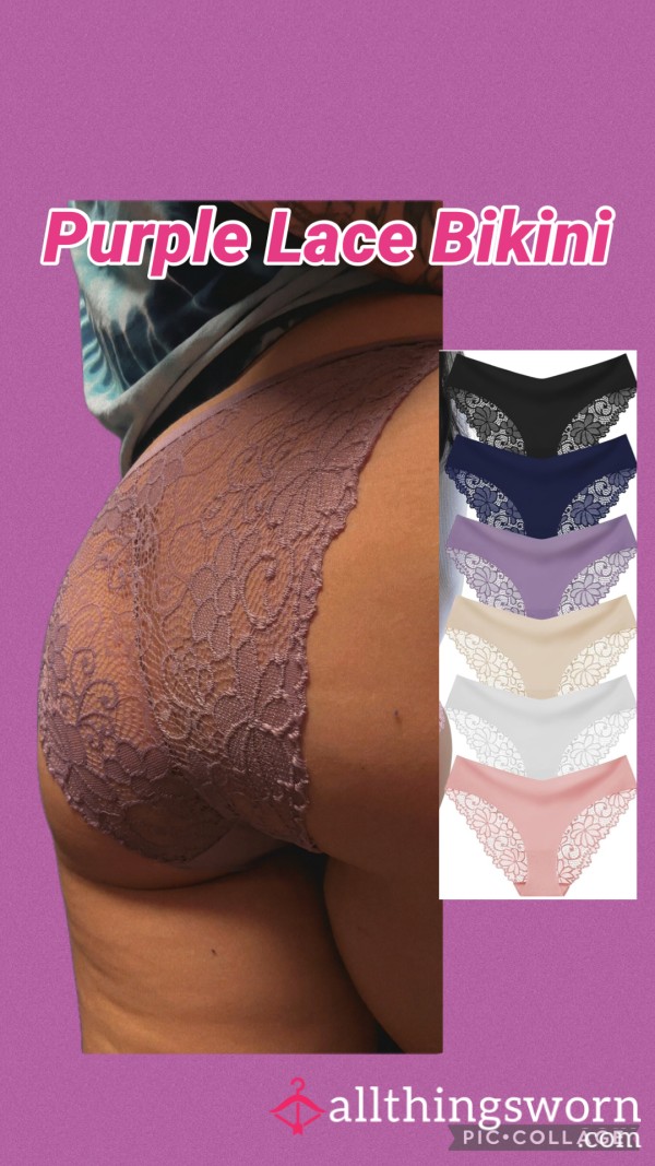 Purple Lace Bikini