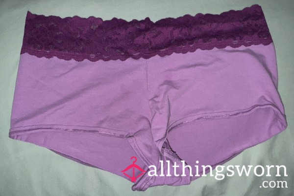 Purple Lace Boyshort😈