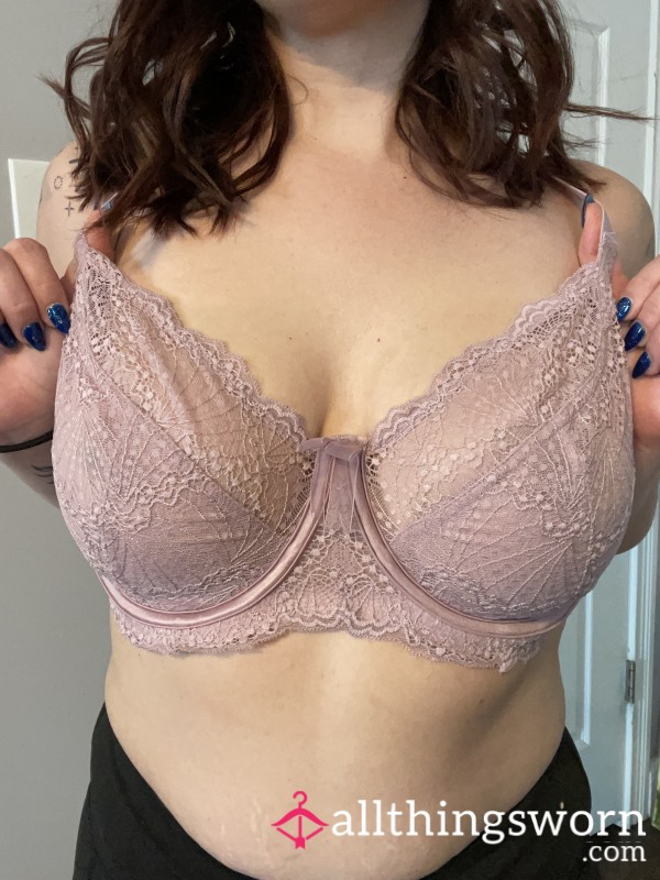 Purple Lace Bra 💜