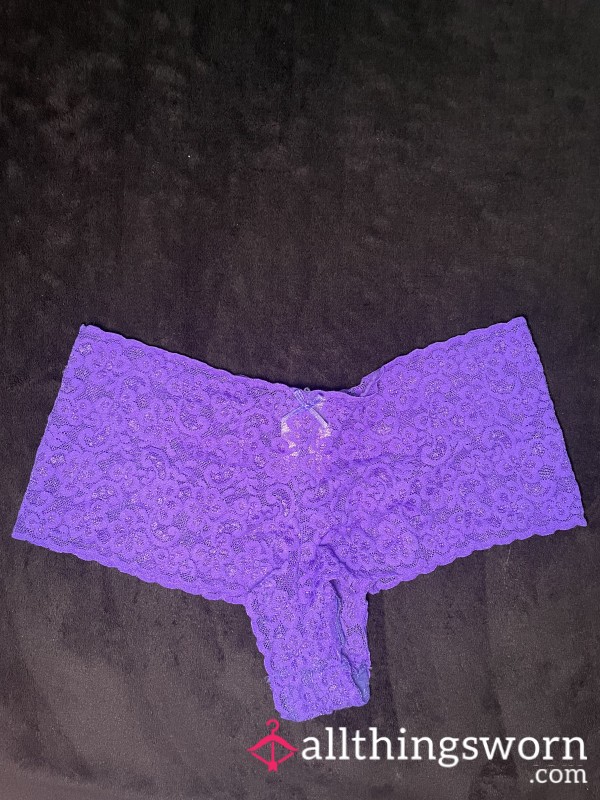 Purple Lace Panties