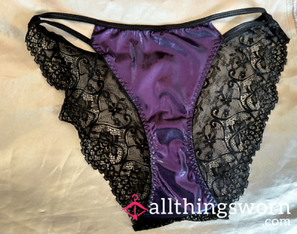 Purple Lace Panties