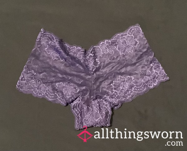 Purple Lace Panties