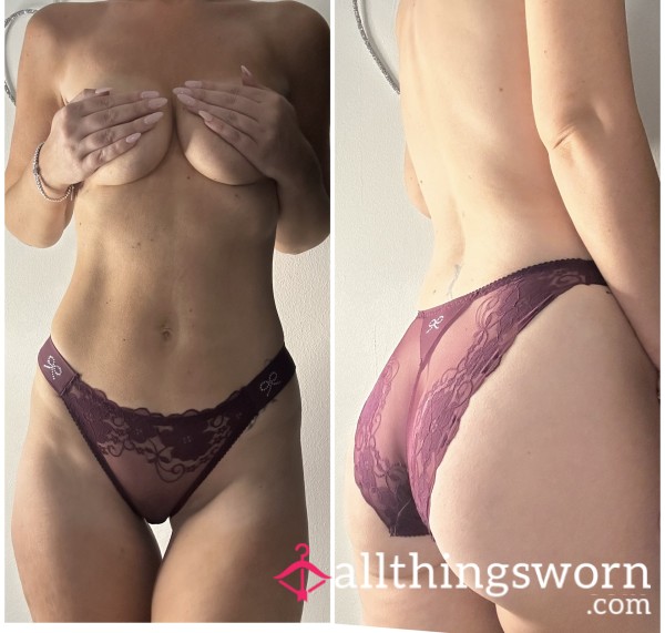 Purple Lace Panty