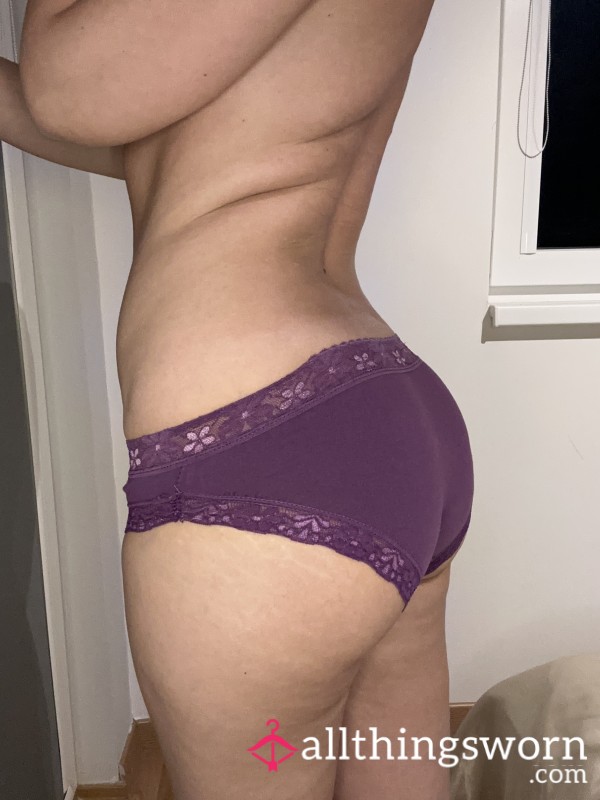 Purple Laced Panties