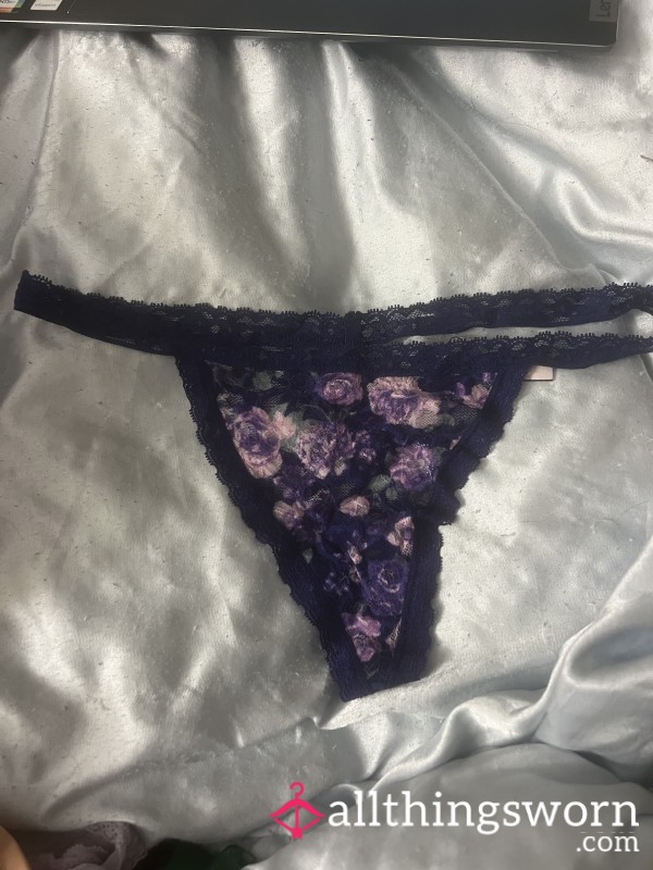 Purple Lacey VS G String