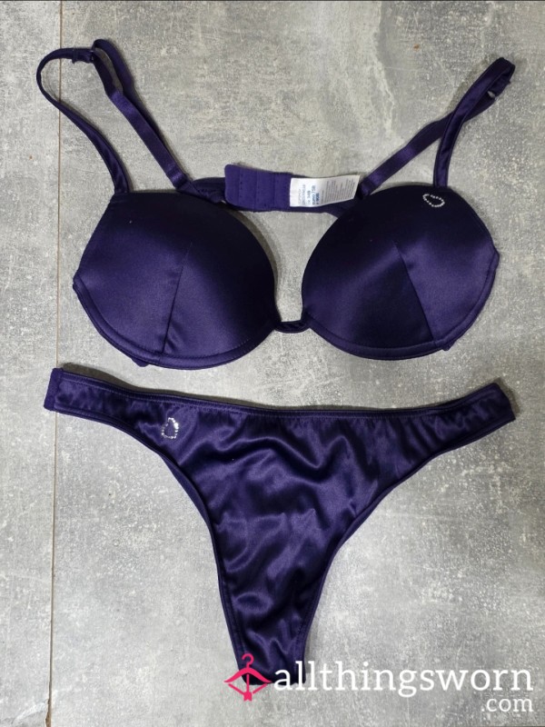Purple Matching Set Bra&thong💜