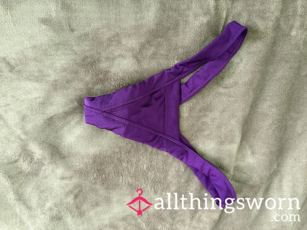 Purple Micro Thong