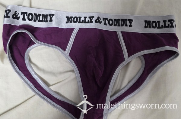 Purple Molly & Tommy Jockstrap XL