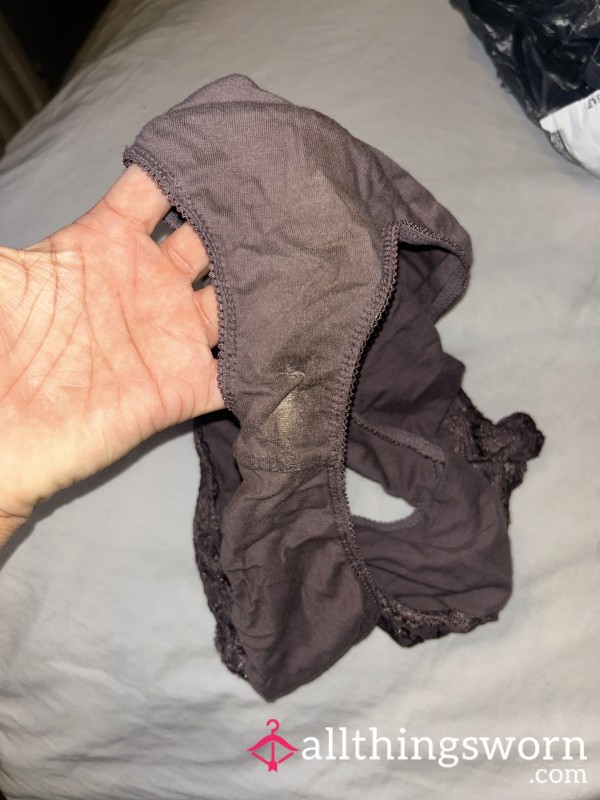 Purple Non Wipe Panties 😈 TOP TIER STRONG SCENT