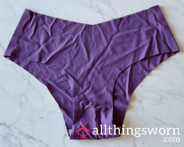 Purple Nylon Panties