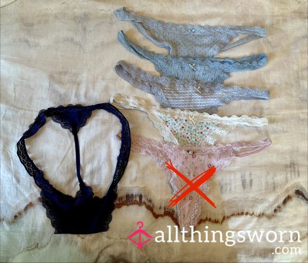 S**y G-String With Lace 24 Hour Wear 😉