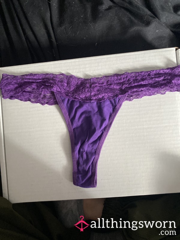 Purple Panties With Lace
