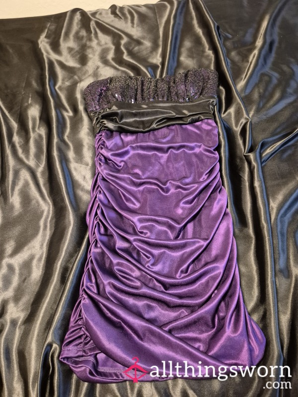 Purple Party Dress
