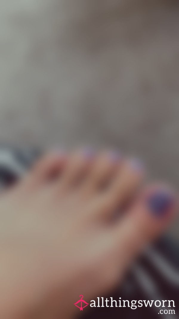 💜 Purple Pedicure 💜