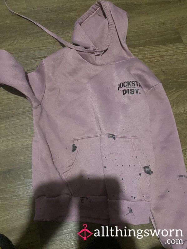 Purple Rockstar District Hoodie