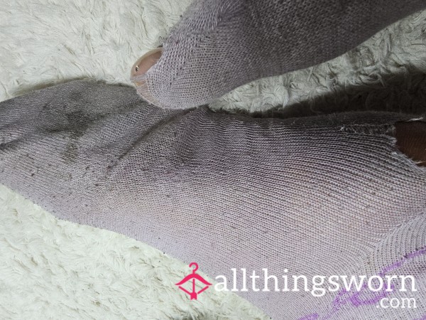 Purple Rotation Socks – Well-Worn