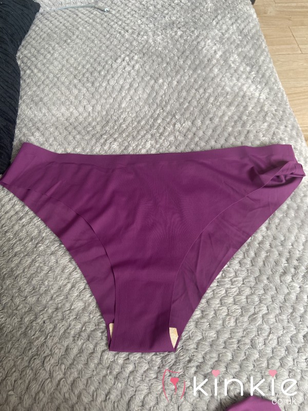 Purple Silk Panties