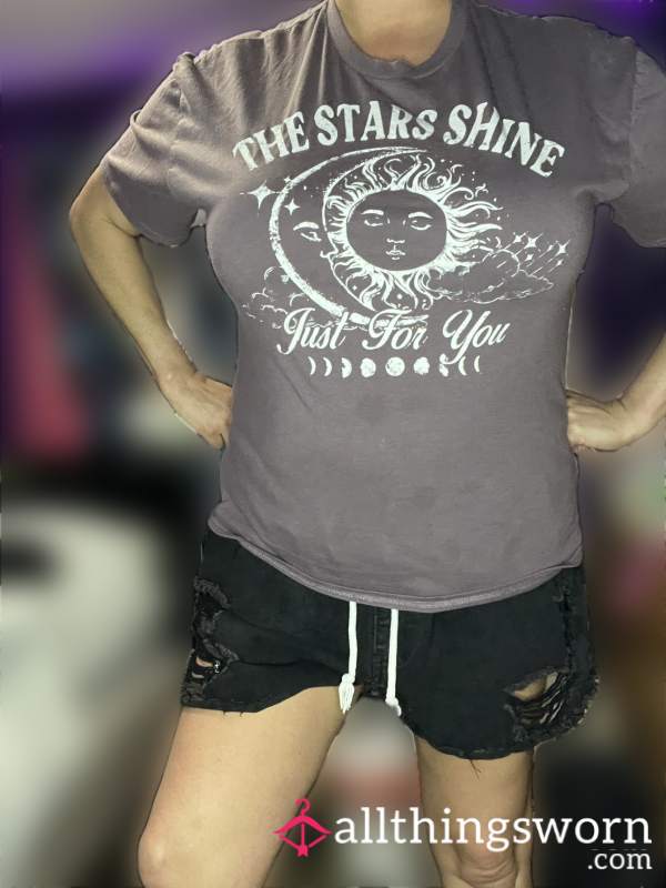 Purple Sissy Stars Shine For You T Shirt