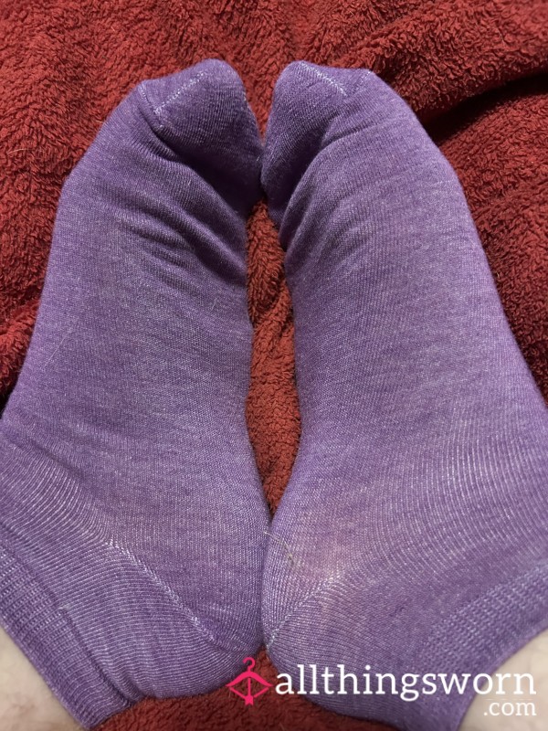 Purple Socks, Sweaty Feet