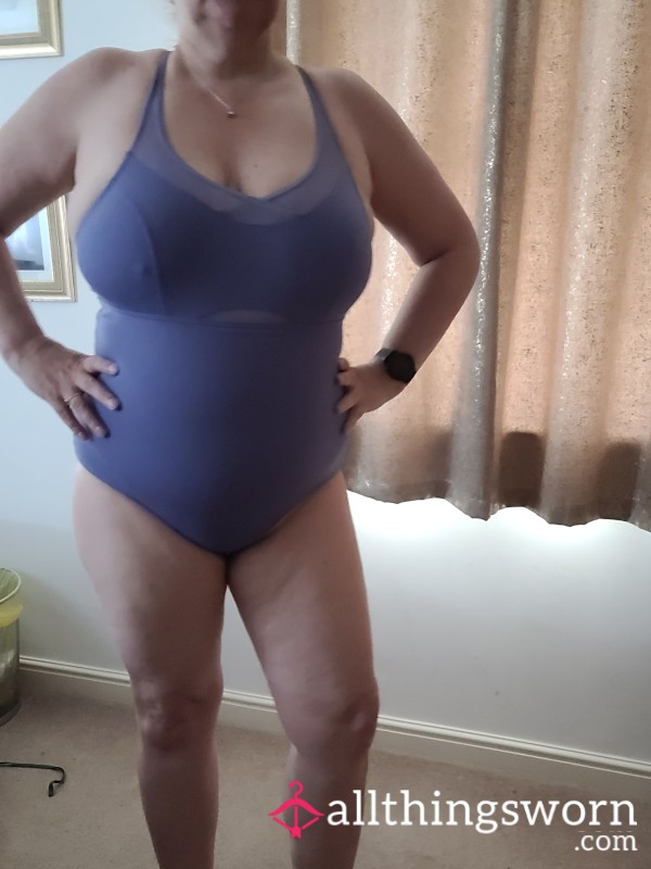Purple Sp**do Swimsuit