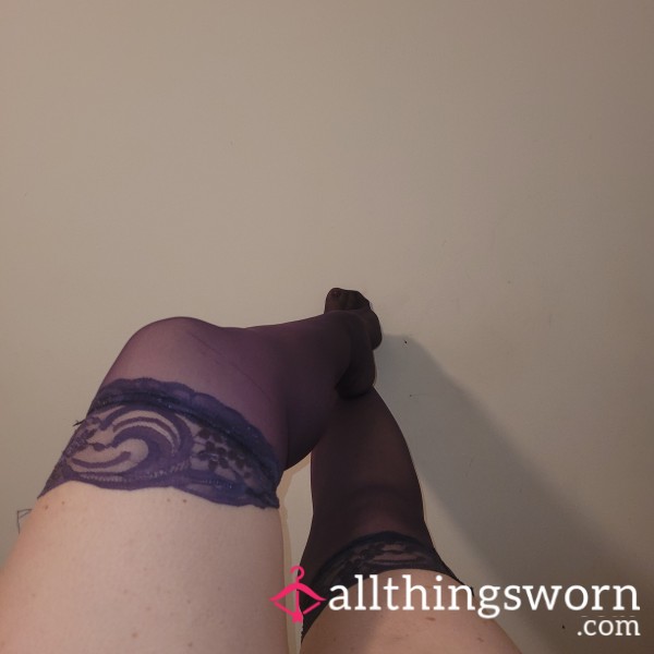 Purple Stockings