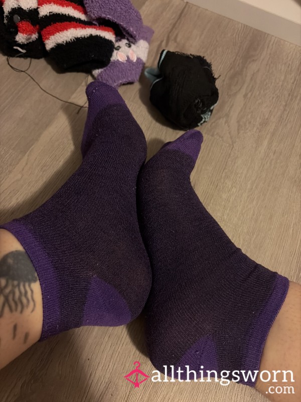 Purple Sweaty Socks💦