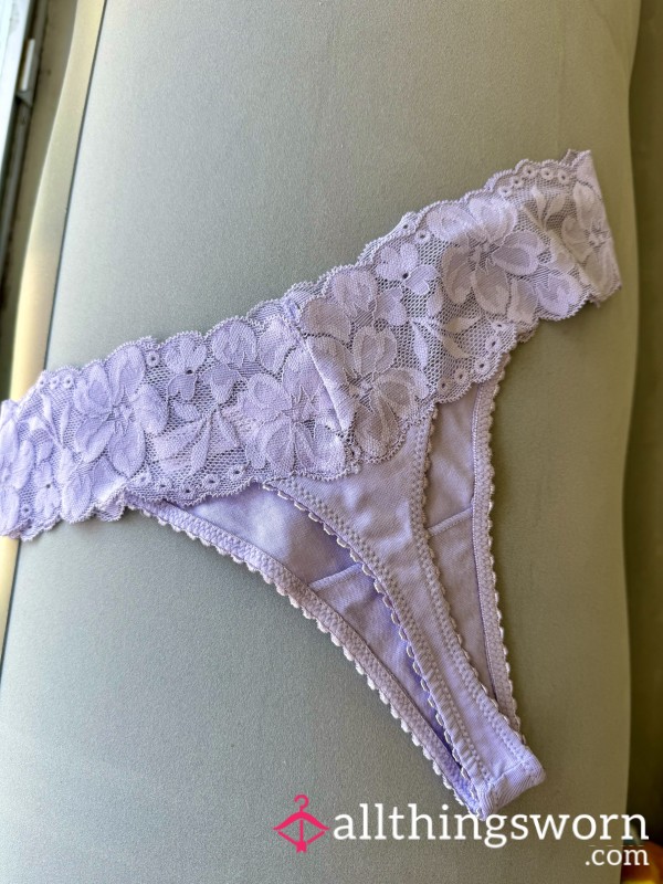 SOLD Purple Thong