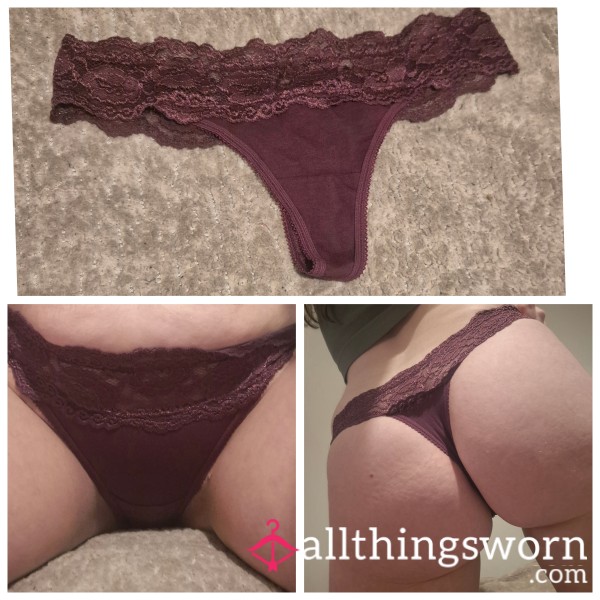 Purple Thong