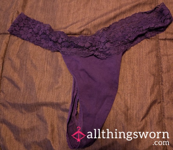 Purple Thong