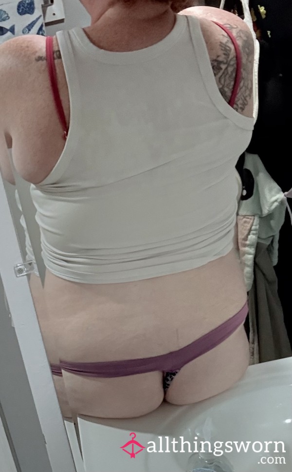 Purple Thong