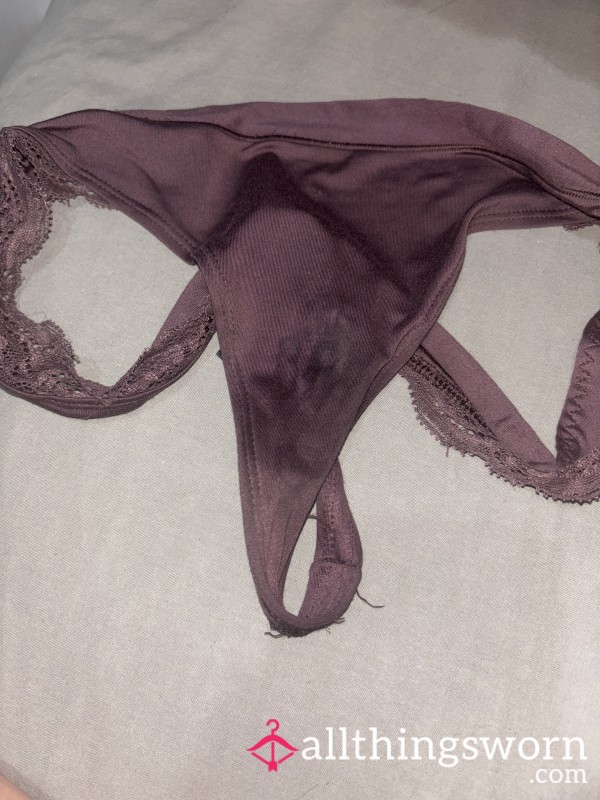 Purple Thong