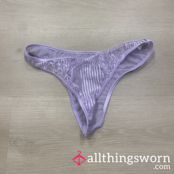 Purple Thong