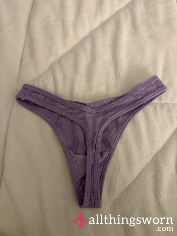 Purple Thong