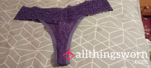 Purple Thong