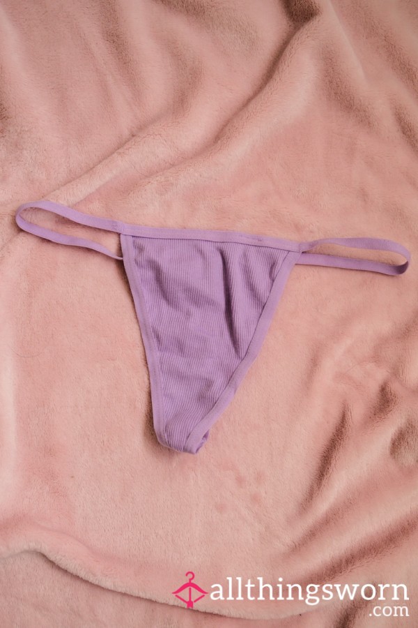 Purple G-String -48hr Wear 💜