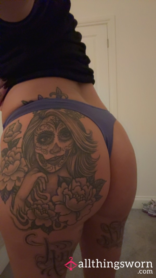 Purple Thong Size 12