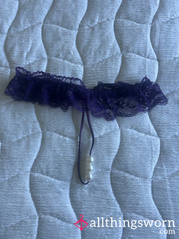 Purple Pearl Panties - Made To Be Felt