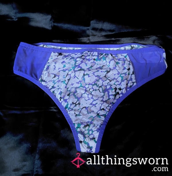 Purple Thong With Mesh Sides 💜with Free Shipping In Canada